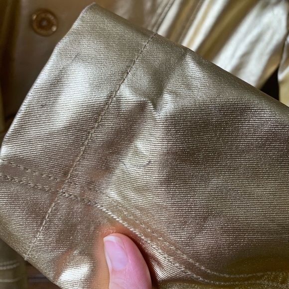 Ralph Lauren Gold Coat Size Large - Picture 6 of 11